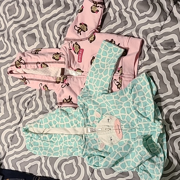 Set of 2 Newborn Zip Up Jackets - Picture 1 of 5